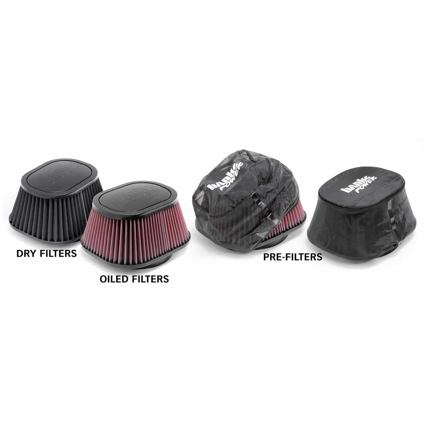 Ram-Air, Oiled Filter, Cold Air Intake System for 2015-2016 Chevy/GMC 2500/3500 6.6L Duramax, LML Banks Power-2