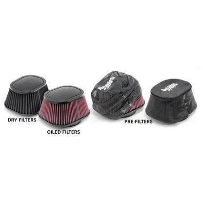 Ram-Air, Oiled Filter, Cold Air Intake System for 2015-2016 Chevy/GMC 2500/3500 6.6L Duramax, LML Banks Power-2
