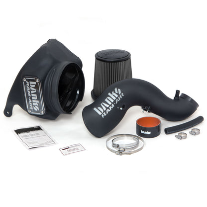 Ram-Air Cold-Air Intake System Dry Filter 2013-2018 6.7L Cummins Diesel Banks Power-2