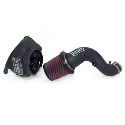 Ram-Air Cold-Air Intake System Oiled Filter 2013-2018 6.7L Cummins Diesel Banks Power-1