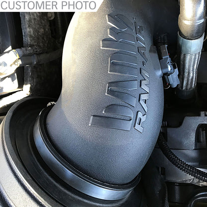 Ram-Air Cold-Air Intake System Oiled Filter 2013-2018 6.7L Cummins Diesel Banks Power-4