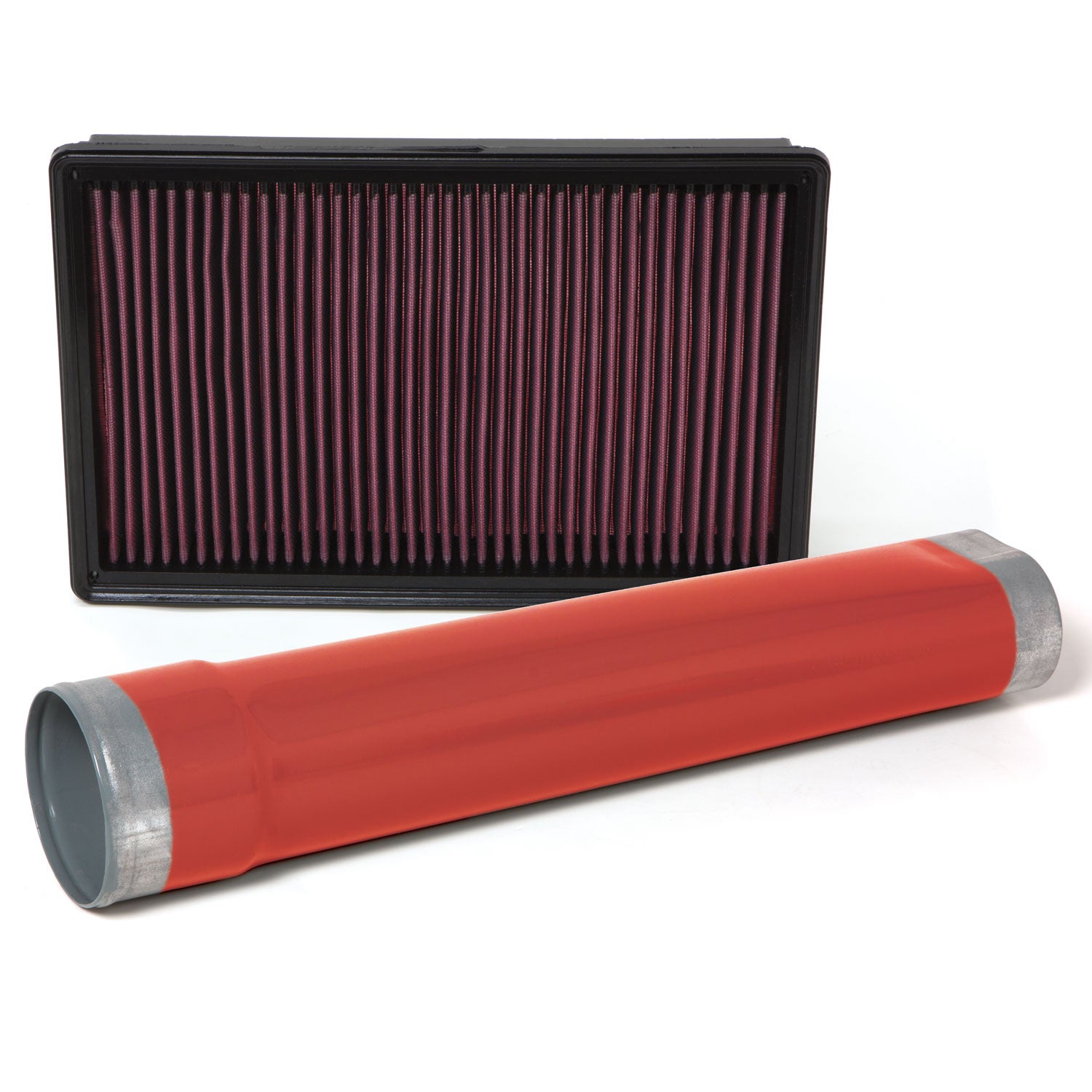 Ram Air Filter Assembly W/Silencer Delete Tube 14-19 Ram 1500 3.0L EcoDiesel Banks Power-1