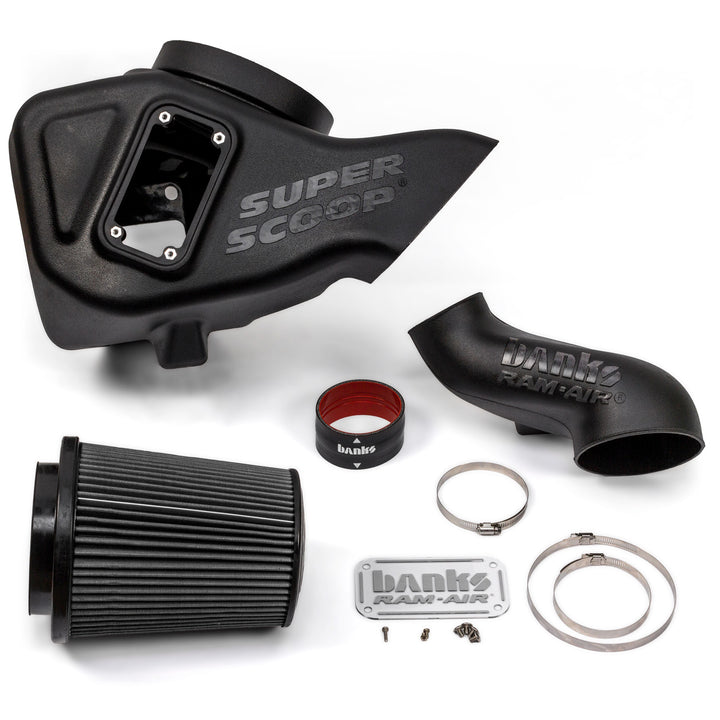 Ram-Air Intake for 19-24 Ram 2500/3500 6.7L Cummins Dry Filter Banks Power-1