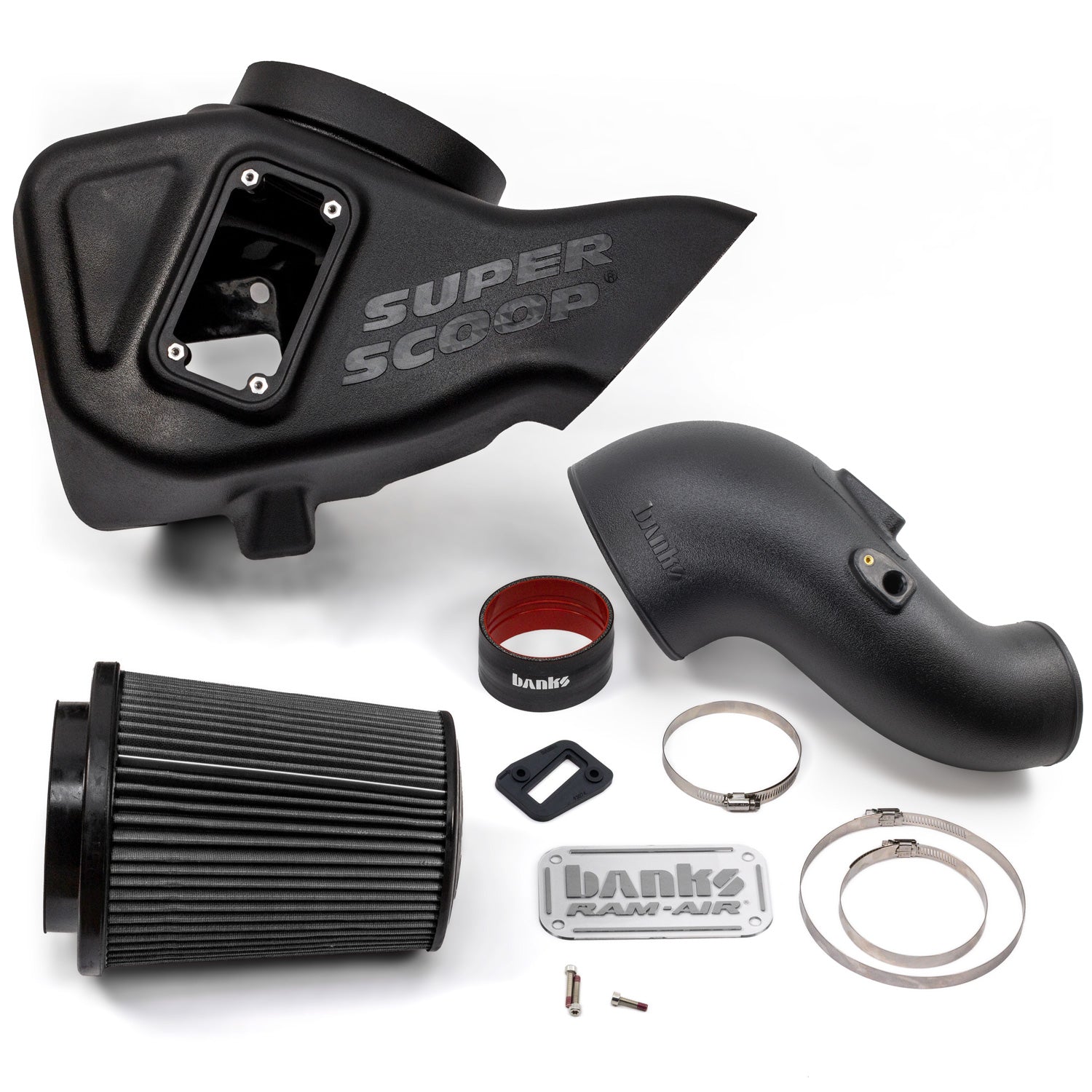 Ram-Air Intake for 19-24 Ram 2500/3500 6.7L Cummins Dry Filter Banks Power-1