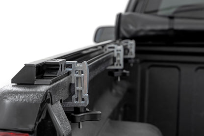 Soft Roll Up Bed Cover 6 Foot 7 Inch Bed Silverado/Sierra 1500 (00-06 & Classic) Rough Country-3