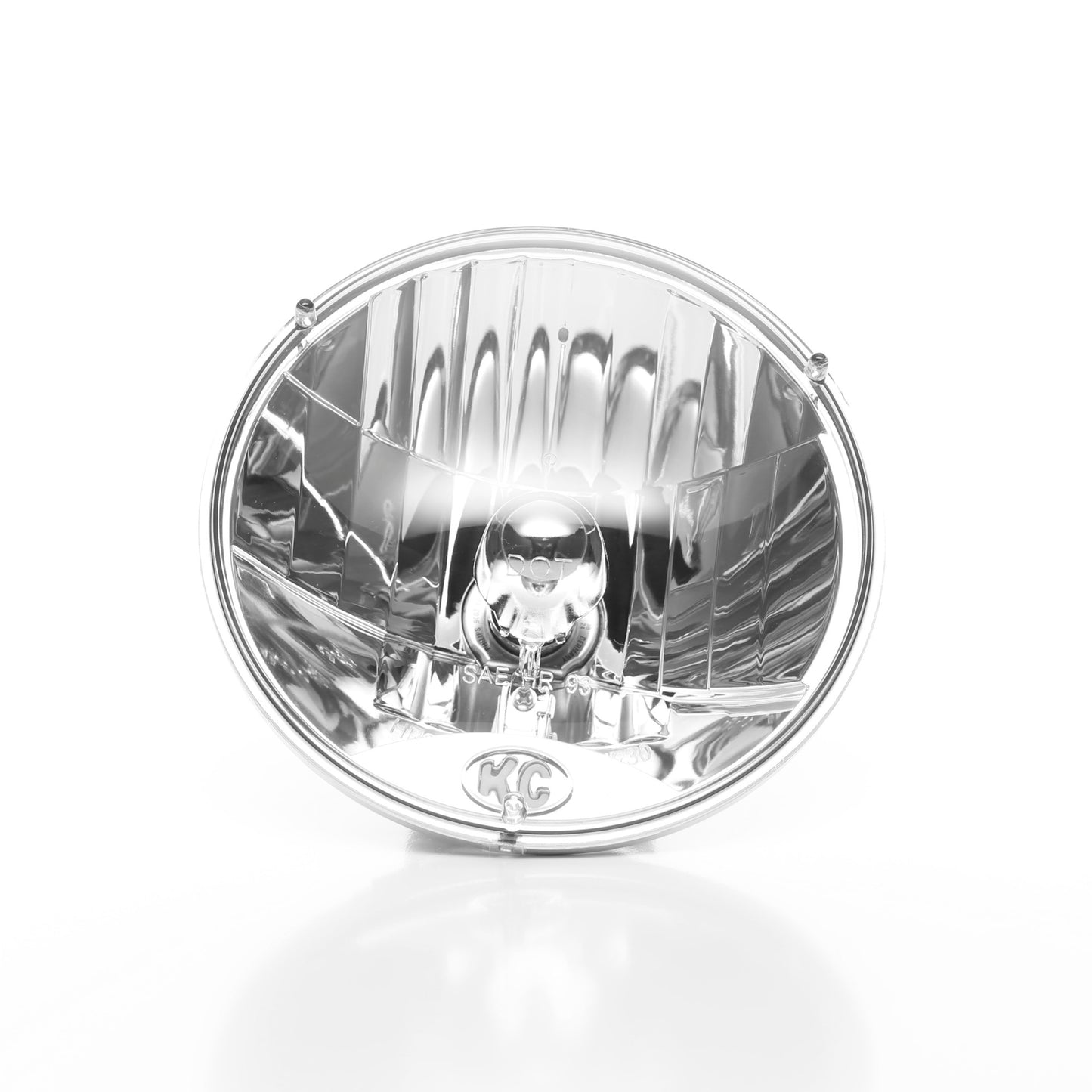 Jeep Head Light H4 Halogen 7 Inch Dot 1 Light 1997-2006 Jeep Wrangler TJ KC Hilites