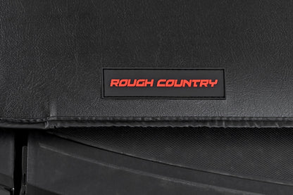 Soft Roll Up Bed Cover 6 Foot 7 Inch Bed Chevy/GMC Sierra 1500 (19-26)/Silverado 1500 (19-26) Rough Country-4