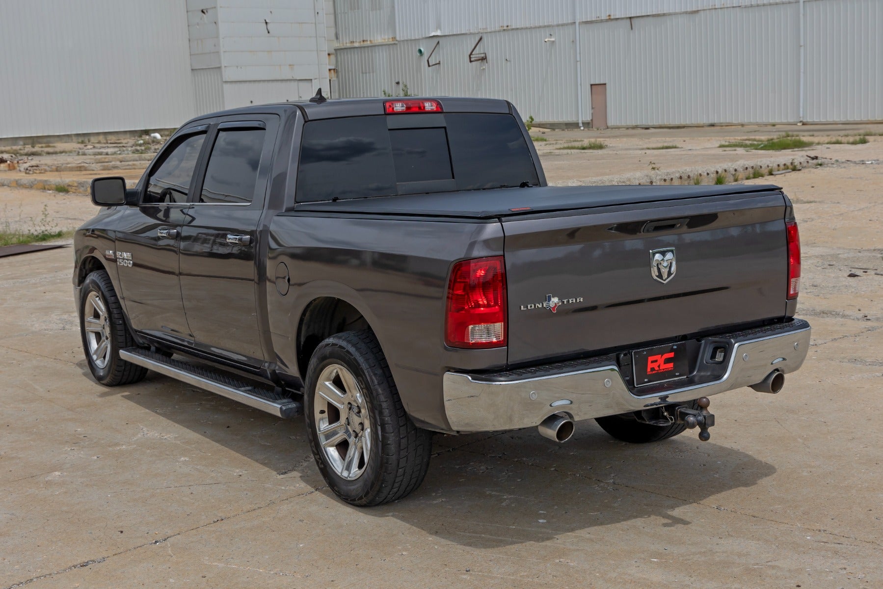 Soft Roll Up Bed Cover 5 Foot 7 Inch Bed Ram 1500 (09-18)/2500 (11-26) Rough Country-4