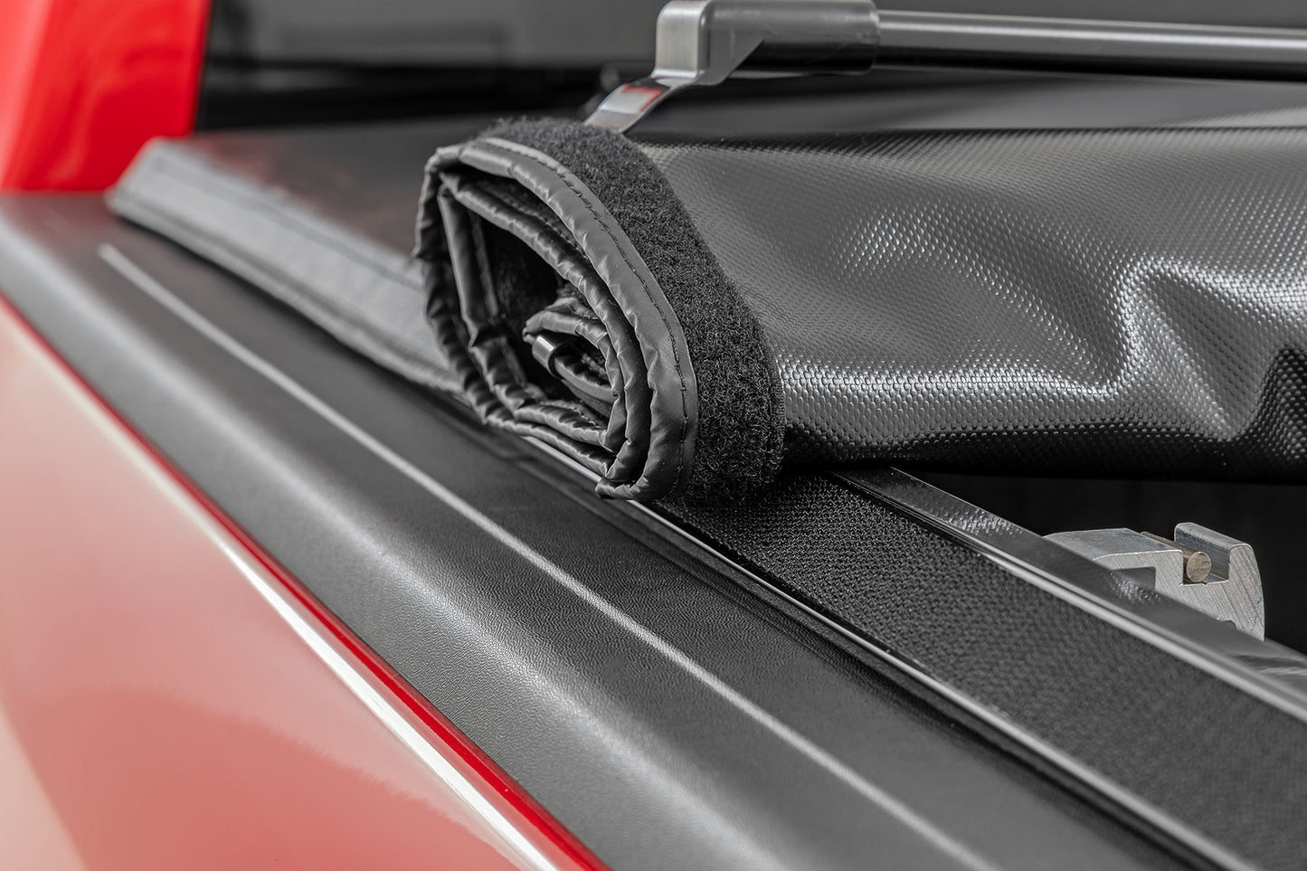 Soft Roll Up Bed Cover 6 Foot 4 Inch Bed No Rambox Ram 1500/2500/3500 (10-25 & Classic) Rough Country-3