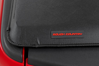 Soft Roll Up Bed Cover 6 Foot 4 Inch Bed No Rambox Ram 1500/2500/3500 (10-25 & Classic) Rough Country-4