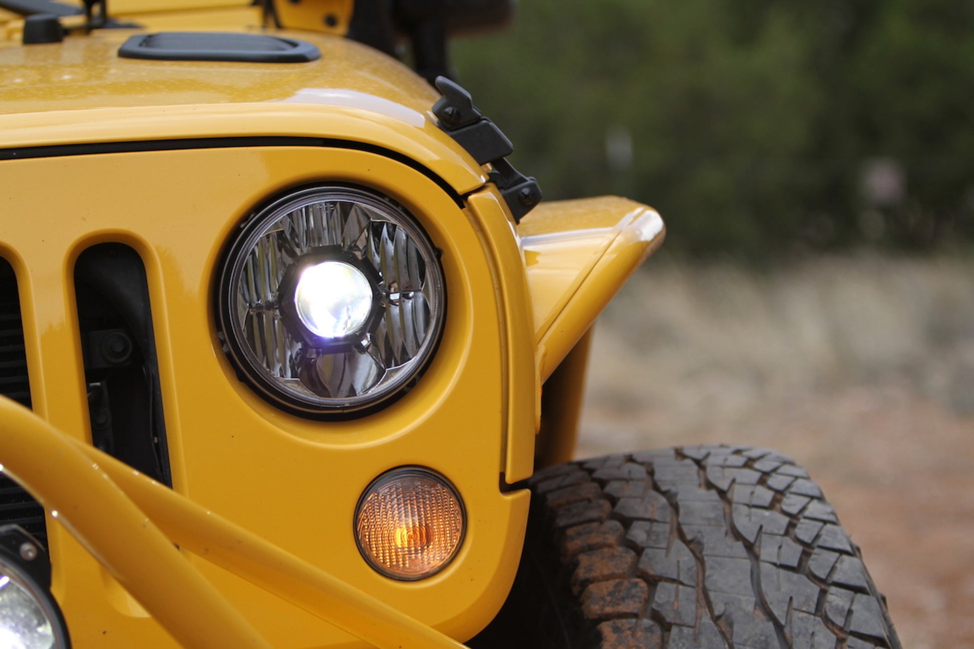 Jeep Head Lights Gravity LED 7 Inch 2- Light 2007-2018 Jeep Wrangler JK 2/4-Door KC Hilites-8