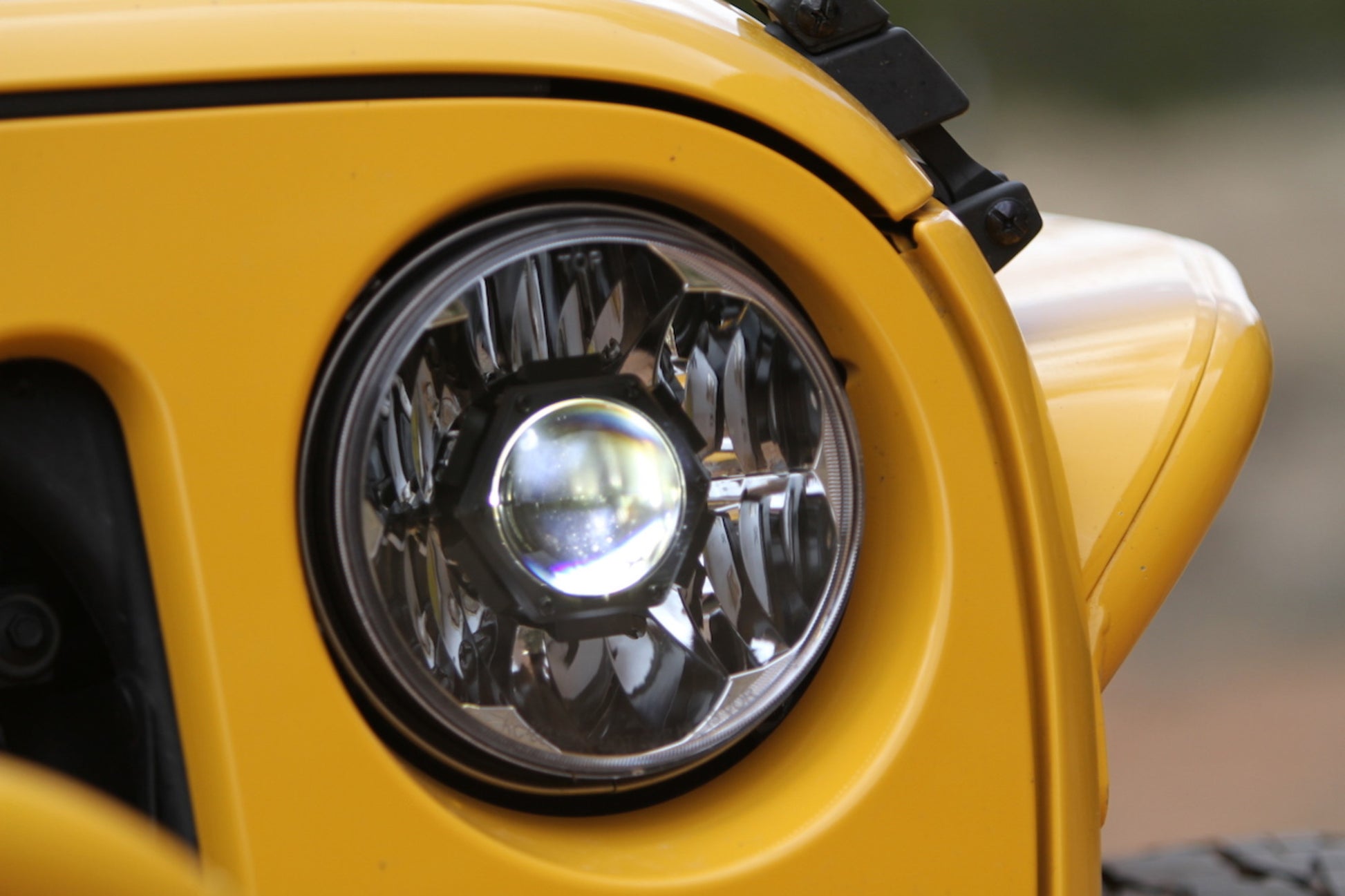 Jeep Head Lights Gravity LED 7 Inch 2- Light 2007-2018 Jeep Wrangler JK 2/4-Door KC Hilites-9