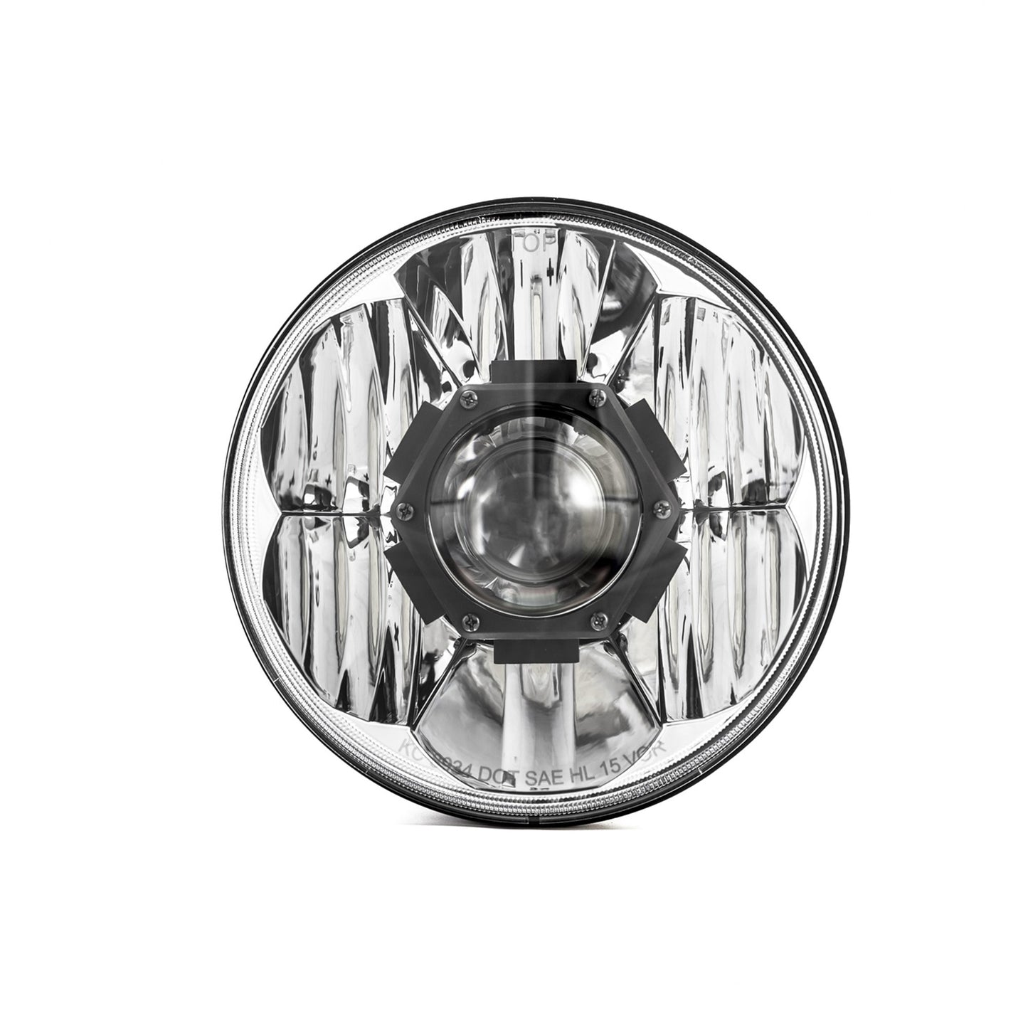 Jeep Head Lights Gravity LED 7 Inch Jeep Wrangler JL/Gladiator JT Pair KC Hilites-1