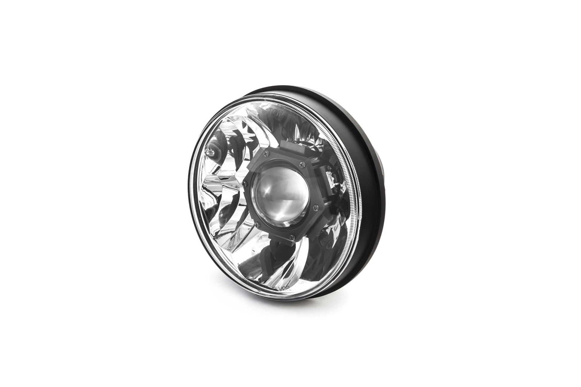 Jeep Head Lights Gravity LED 7 Inch Jeep Wrangler JL/Gladiator JT Pair KC Hilites-3