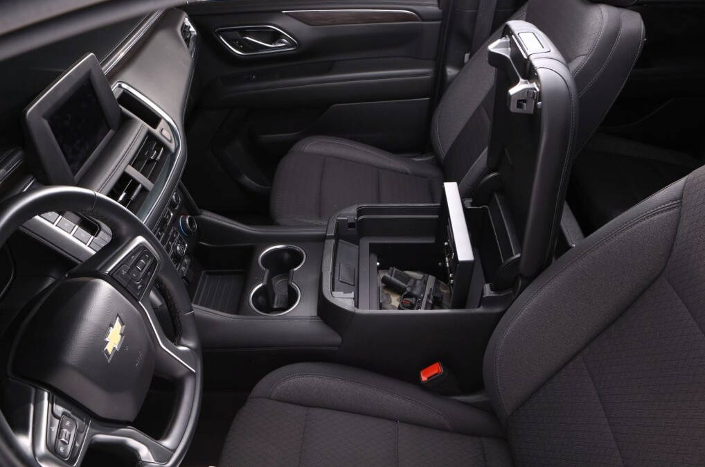 Center Console Safe for 21-26 Tahoe/Yukon/Suburban - Keyed Lock Products Tuffy Security-2