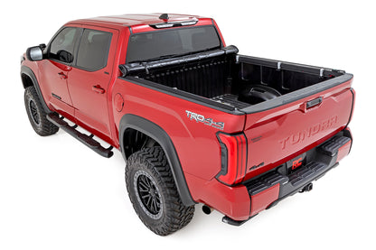 Soft Roll Up Bed Cover 6 Foot 7 Inch Bed Toyota Tundra 2WD/4WD (2022-2026) Rough Country-3