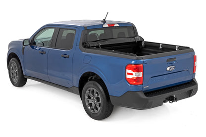 Soft Roll Up Bed Cover 4 Foot 6 Inch Bed Ford Maverick 2WD/4WD (2022-2026) Rough Country-3