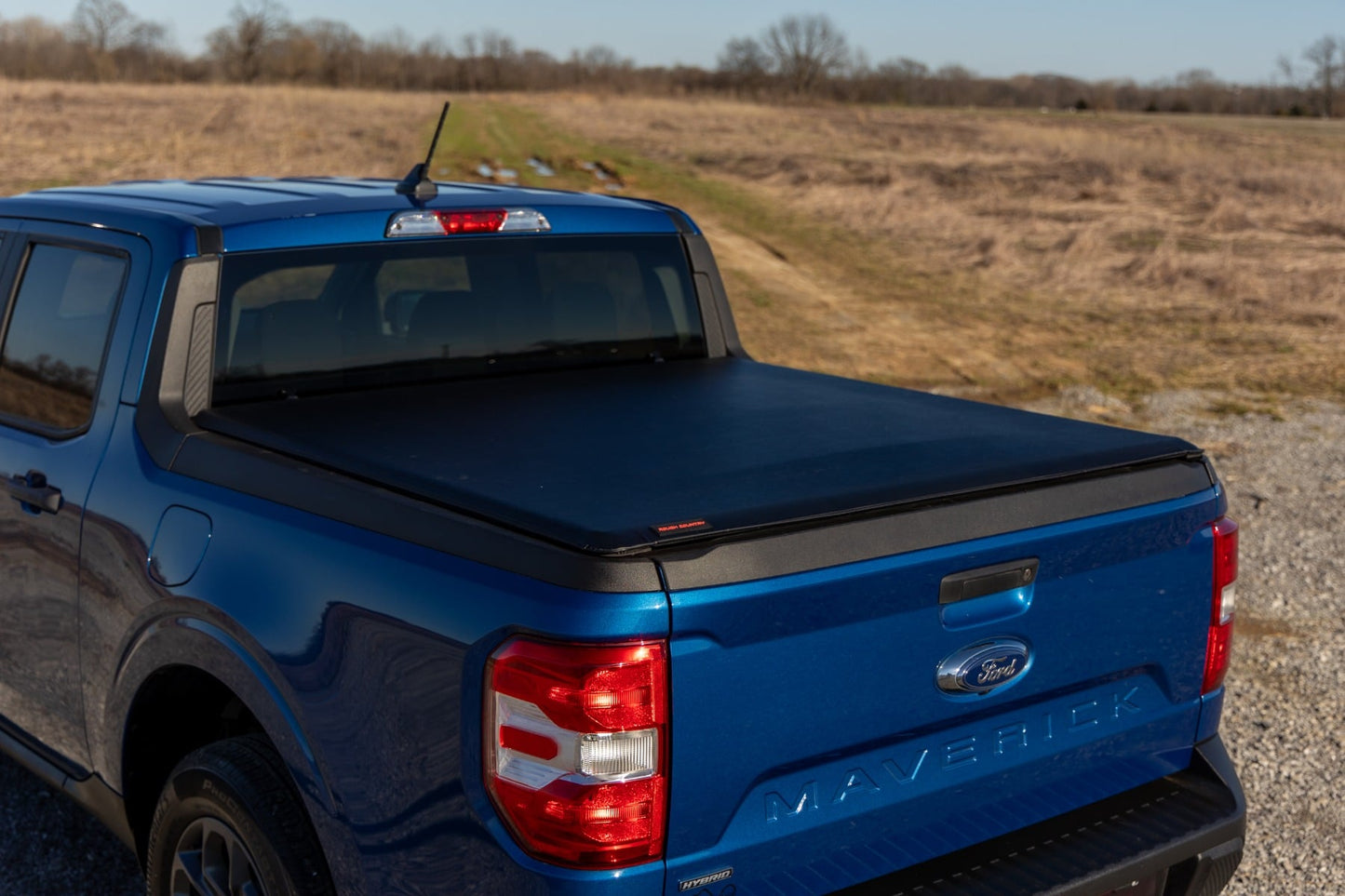 Soft Roll Up Bed Cover 4 Foot 6 Inch Bed Ford Maverick 2WD/4WD (2022-2026) Rough Country-4
