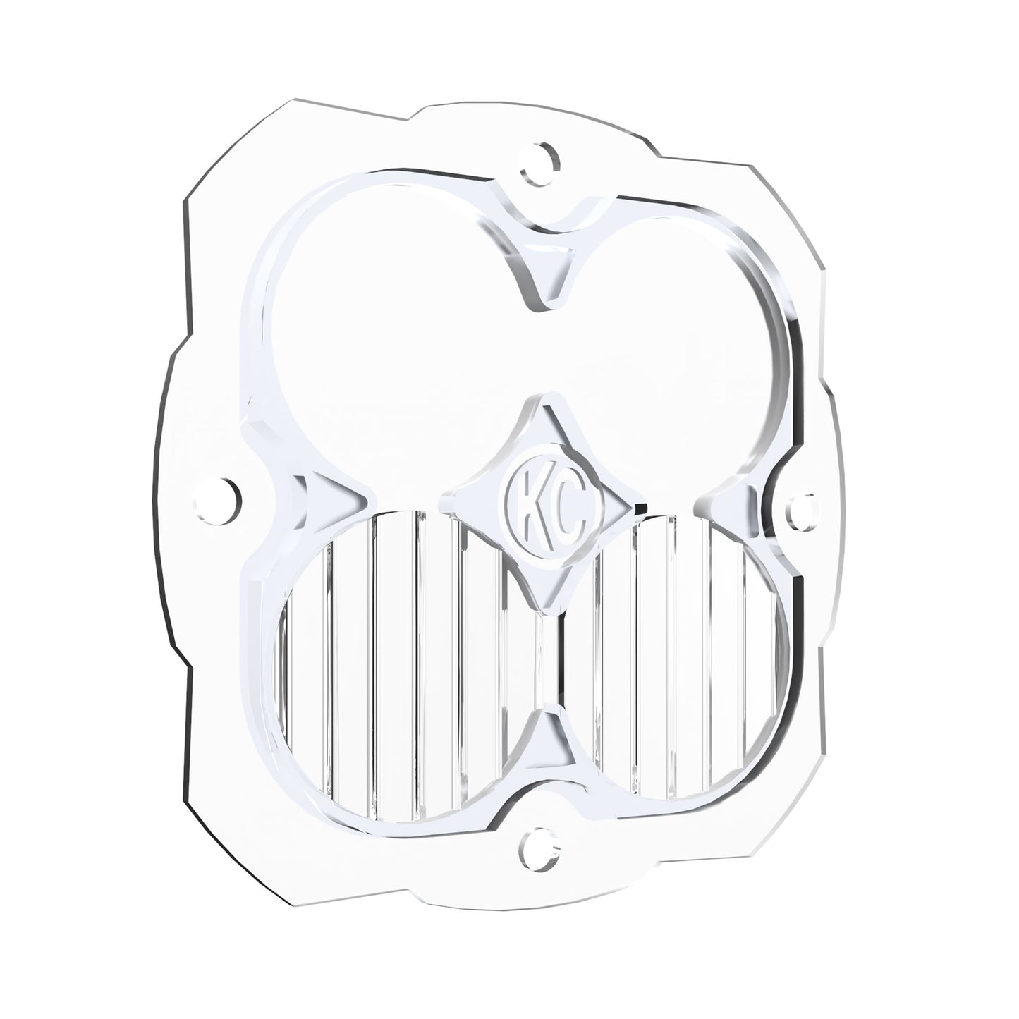 LED Light Bar Lens Flex Era 4 Combo Clear KC Hilites-1