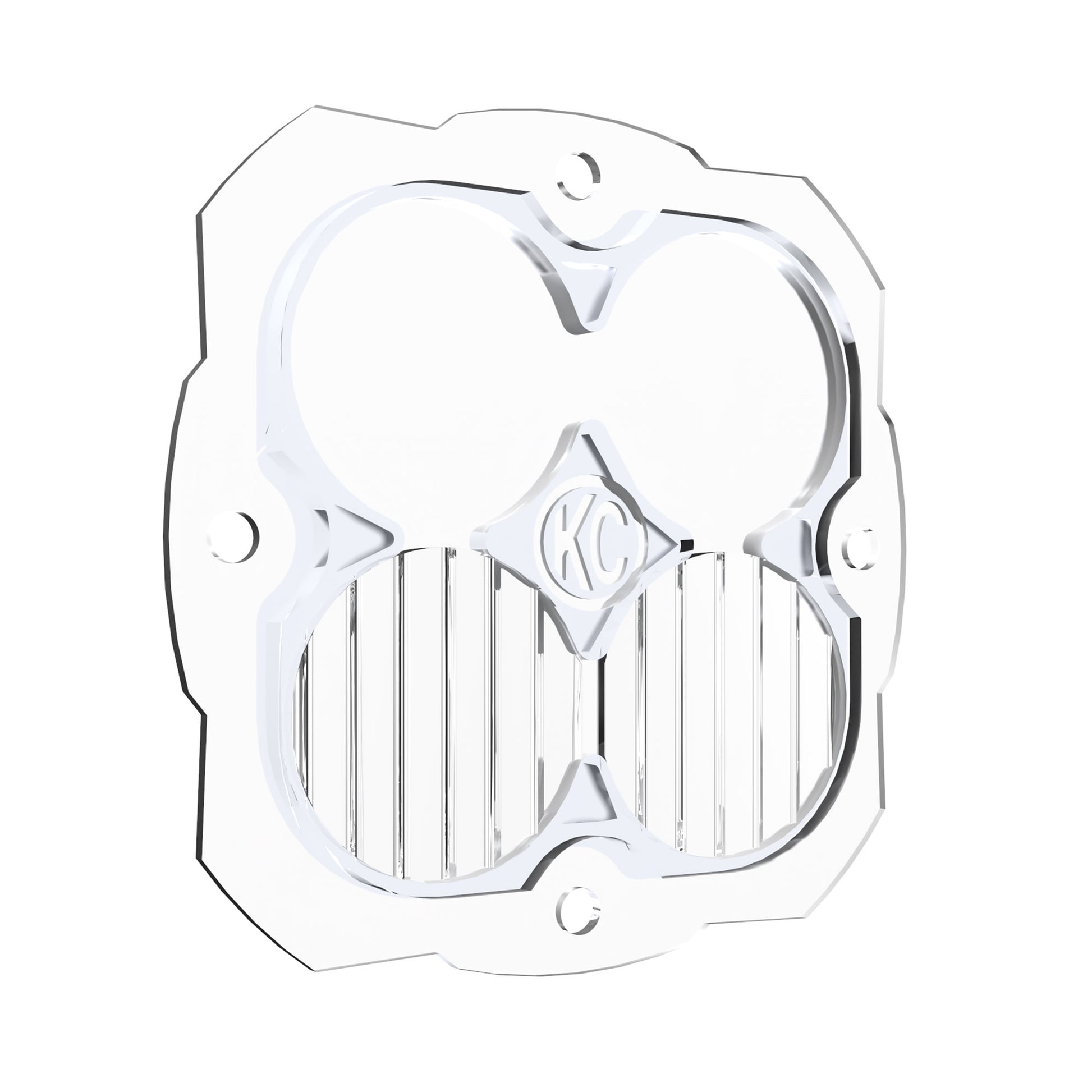 LED Light Bar Lens Flex Era 4 Combo Clear KC Hilites-1