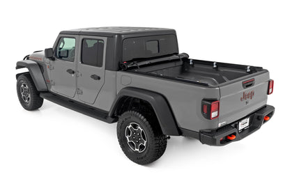Soft Roll Up Bed Cover 5 Bed Jeep Gladiator JT 4WD (2020-2025) Rough Country-3