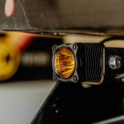 LED Light Bar Flex Era 1 Lens Spot Performance Yellow KC Hilites-9