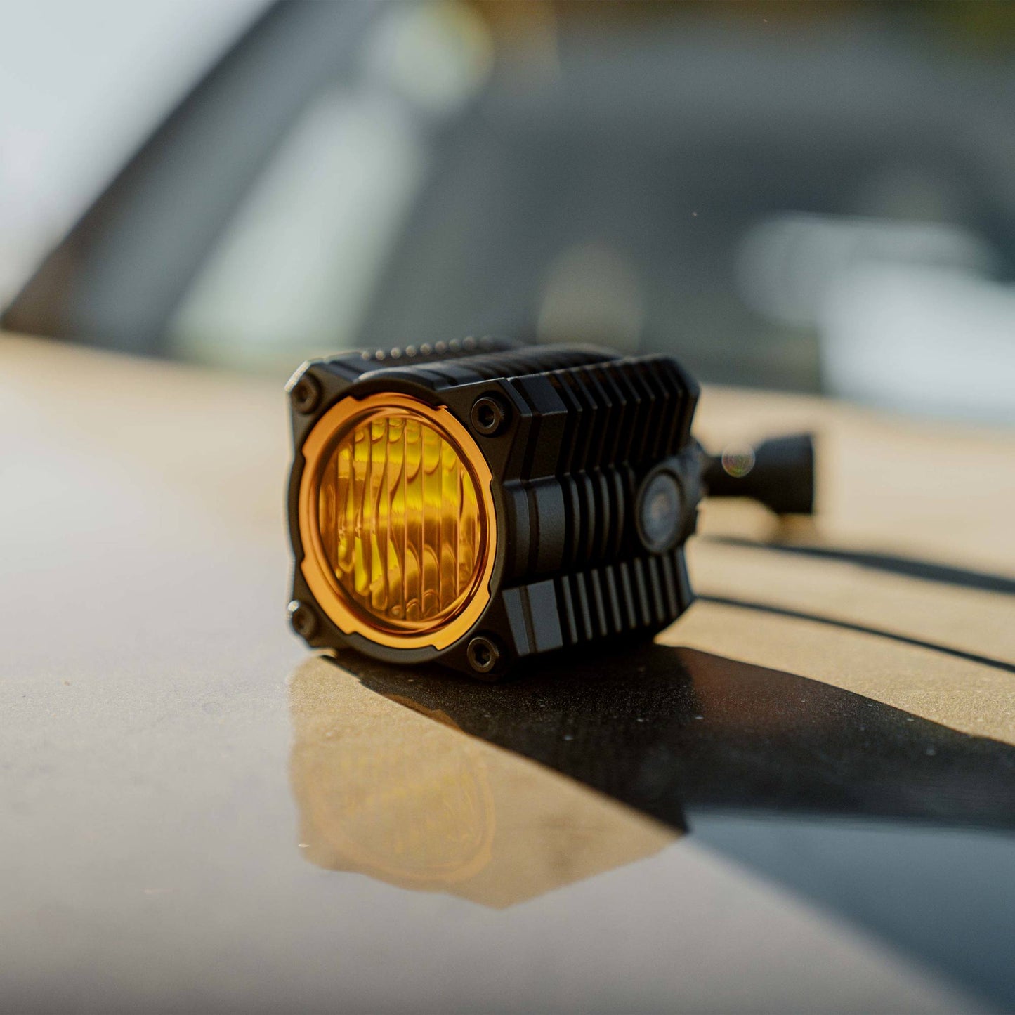 LED Light Bar Flex Era 1 Lens Spread Perform Yellow KC Hilites-10