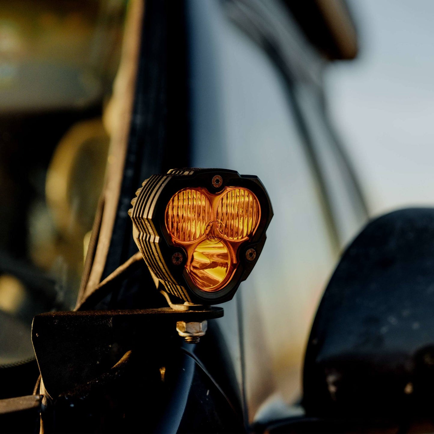 LED Light Bar Lens Flex Era 3 Combo Performance Yellow KC Hilites-10