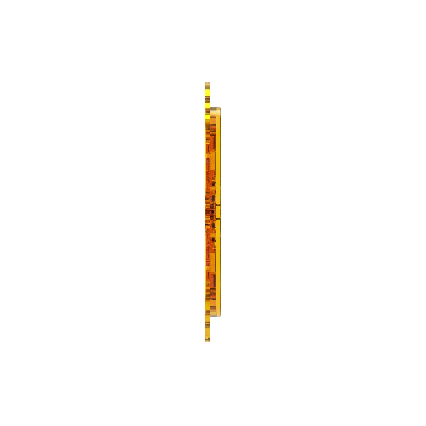 LED Light Bar Lens Flex Era 4 Spot Performance Yellow KC Hilites-2