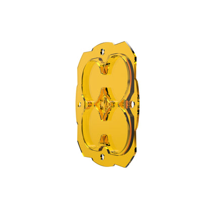LED Light Bar Lens Flex Era 4 Spot Performance Yellow KC Hilites-3