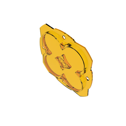 LED Light Bar Lens Flex Era 4 Spot Performance Yellow KC Hilites-8