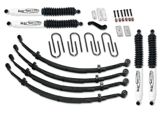 4 Inch Suspension Lift Kit 76-86 Jeep CJ5/CJ7 EZ-Ride Tuff Country-1