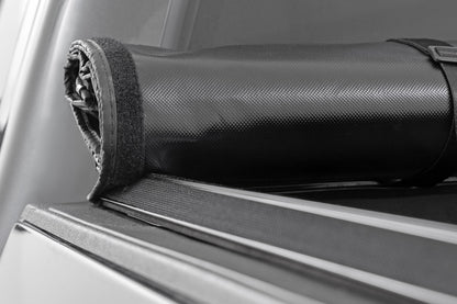 Soft Roll Up Bed Cover 5 Foot Bed Toyota Tacoma 2WD/4WD (2016-2023) Rough Country-4