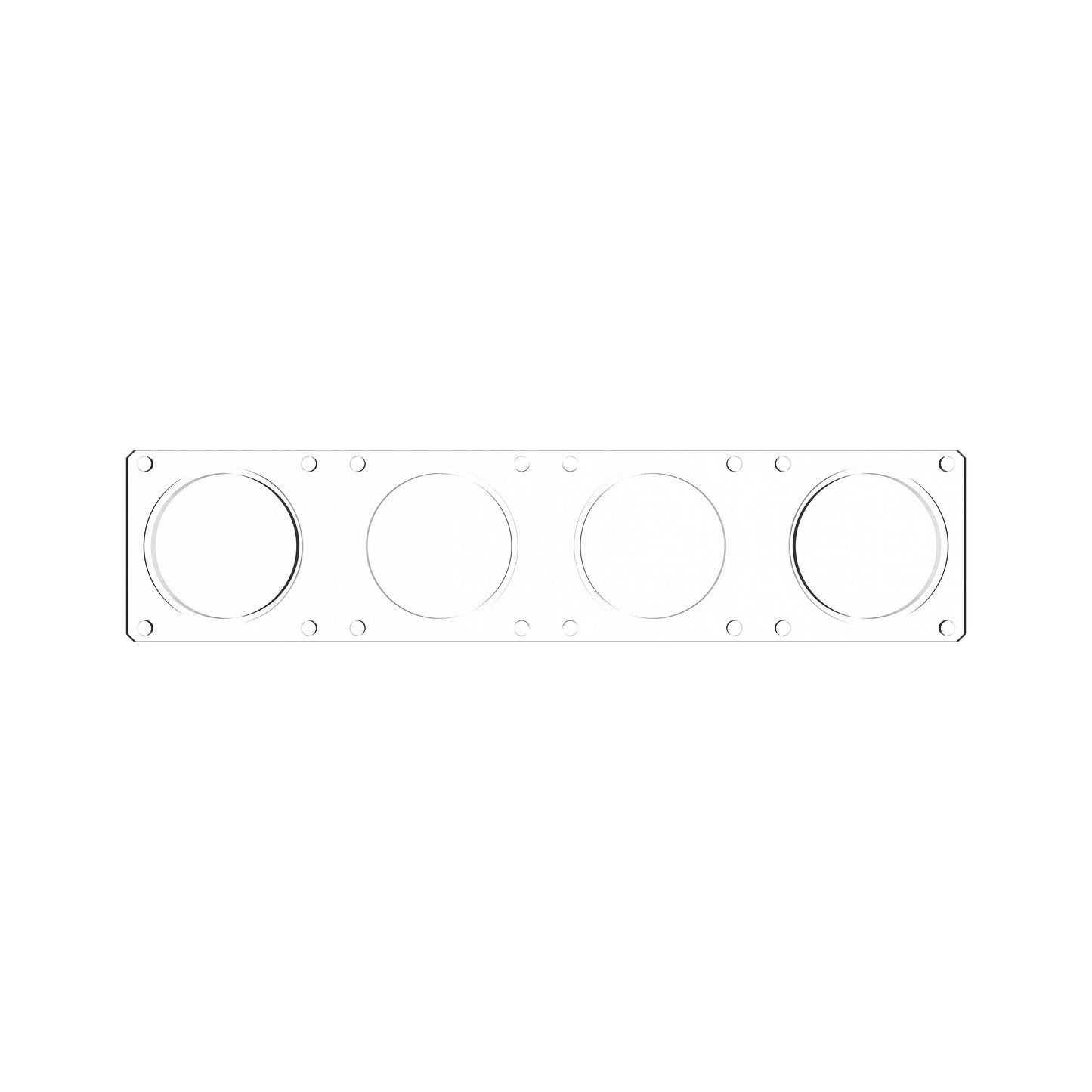 LED Light Bar Lens Flex Era Bar Spot Clear KC Hilites-13