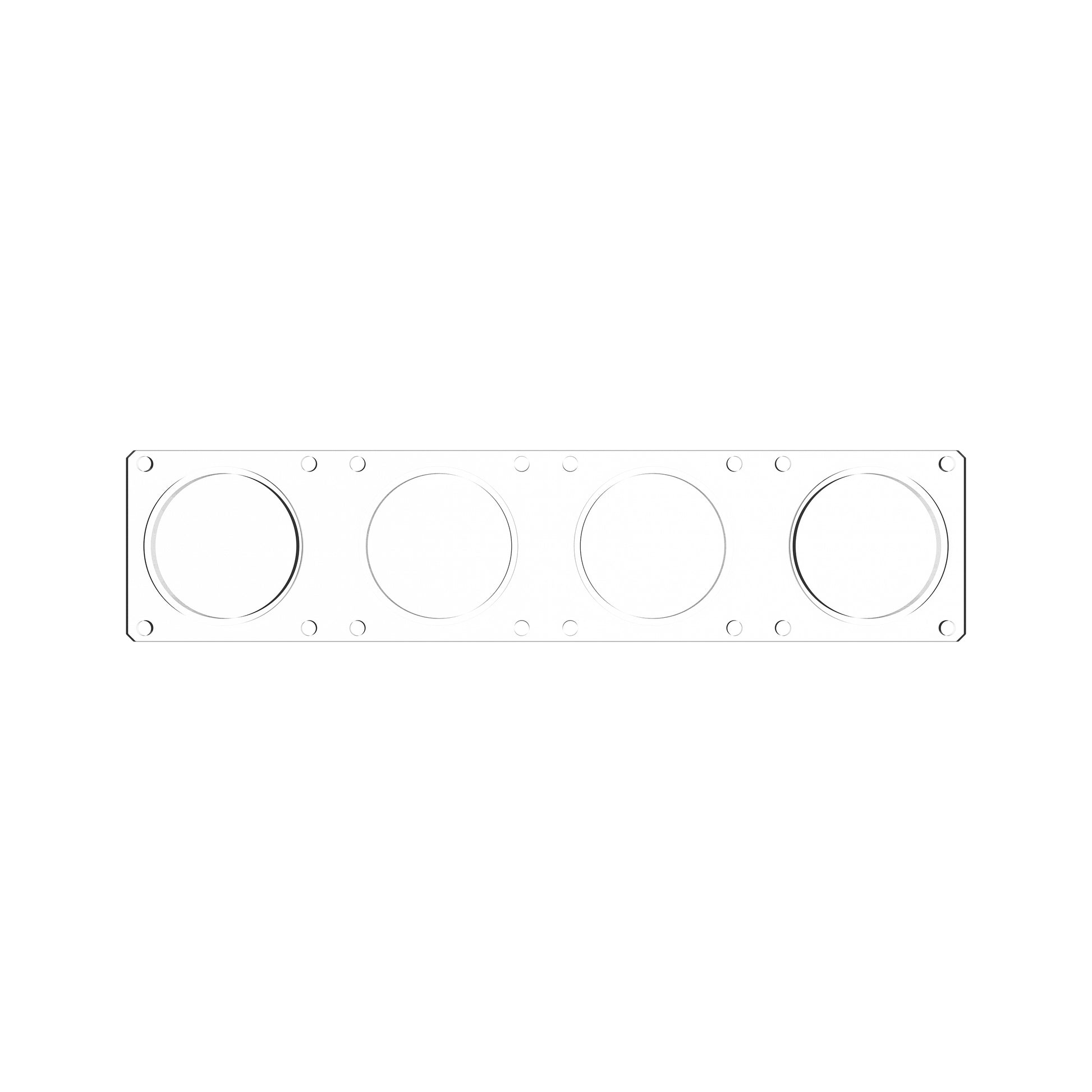 LED Light Bar Lens Flex Era Bar Spot Clear KC Hilites-13