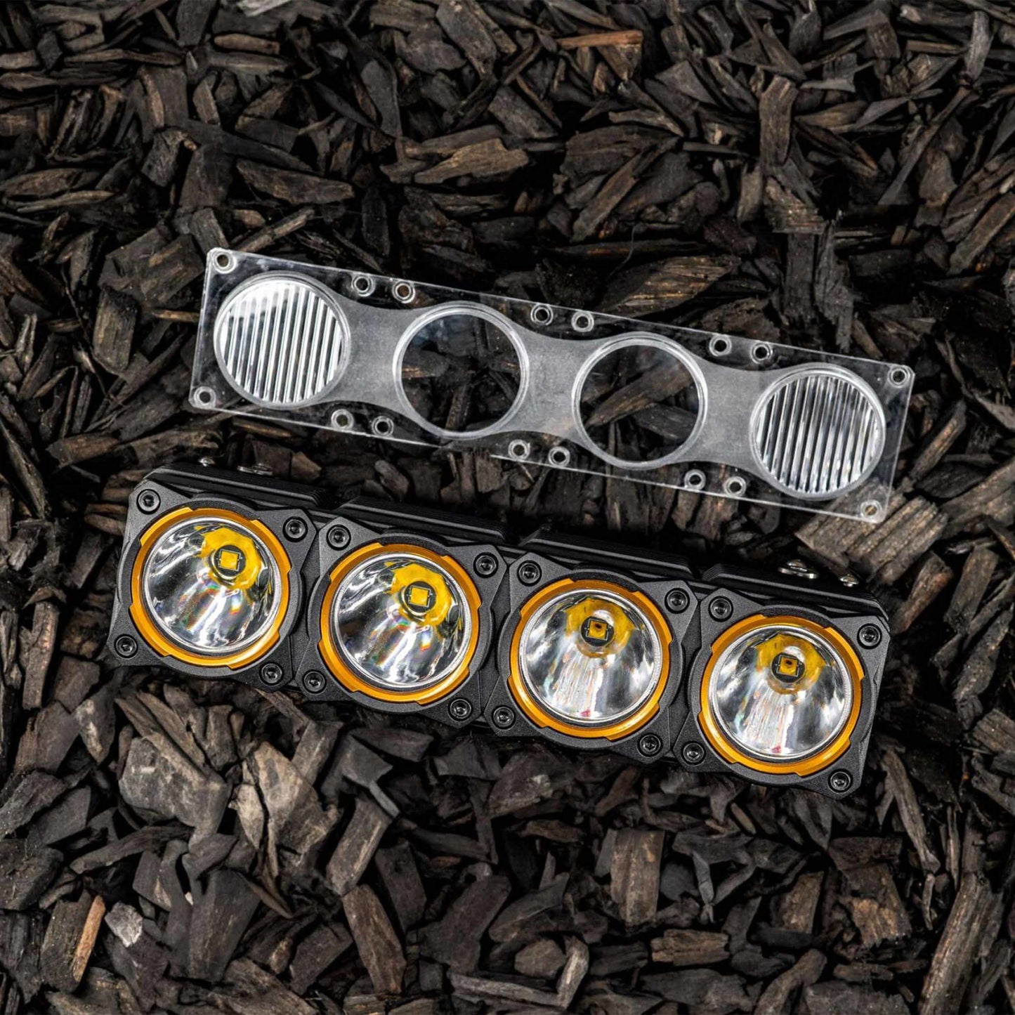 LED Light Bar Lens Flex Era Bar Spot Clear KC Hilites-9
