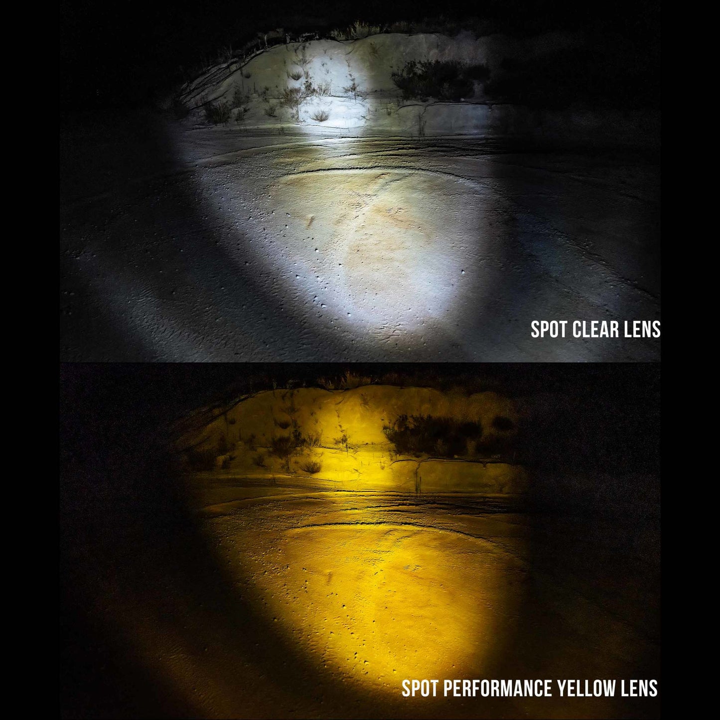 LED Light Bar Lens Flex Era Bar Spot Yellow KC Hilites-11