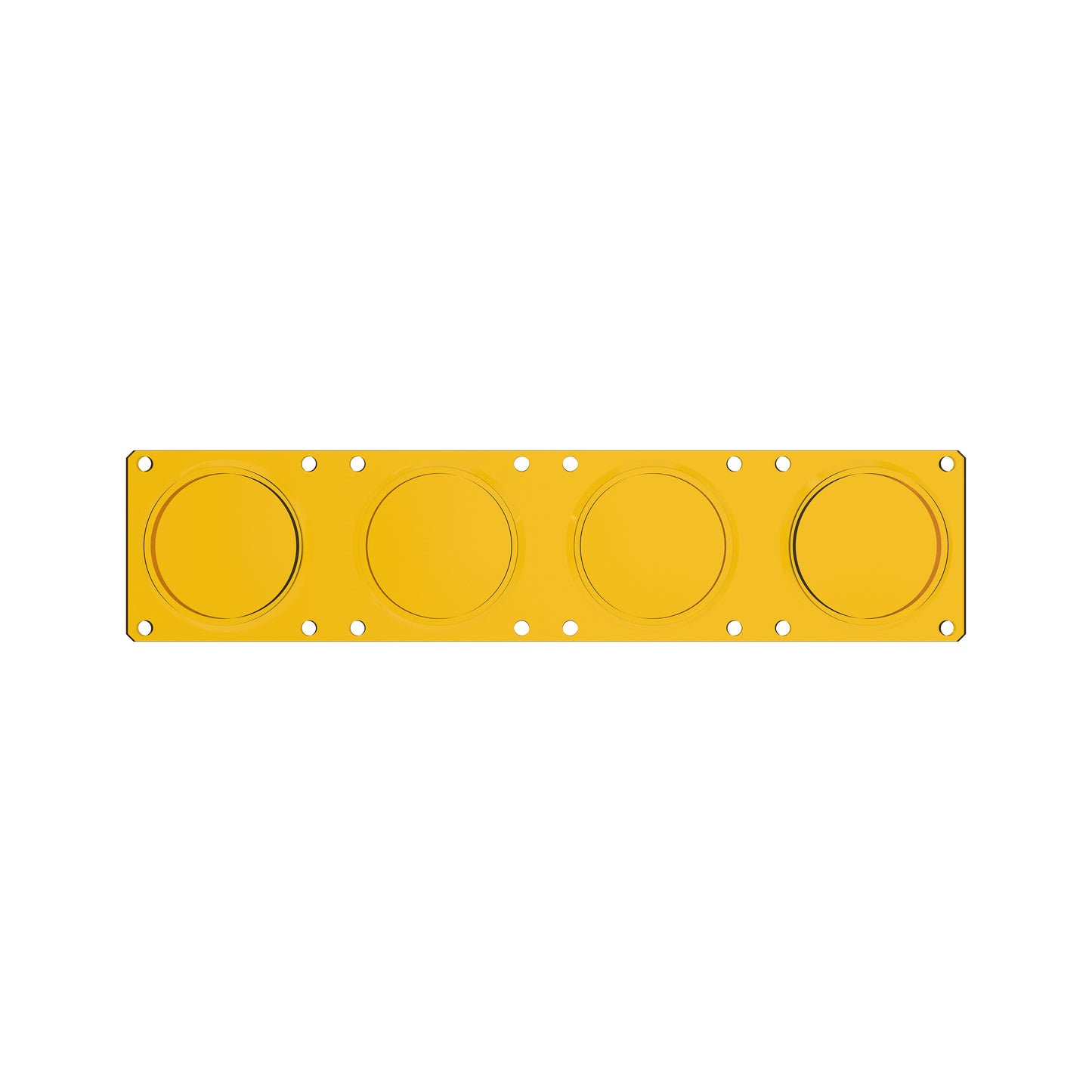 LED Light Bar Lens Flex Era Bar Spot Yellow KC Hilites-13