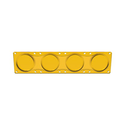 LED Light Bar Lens Flex Era Bar Spot Yellow KC Hilites-4