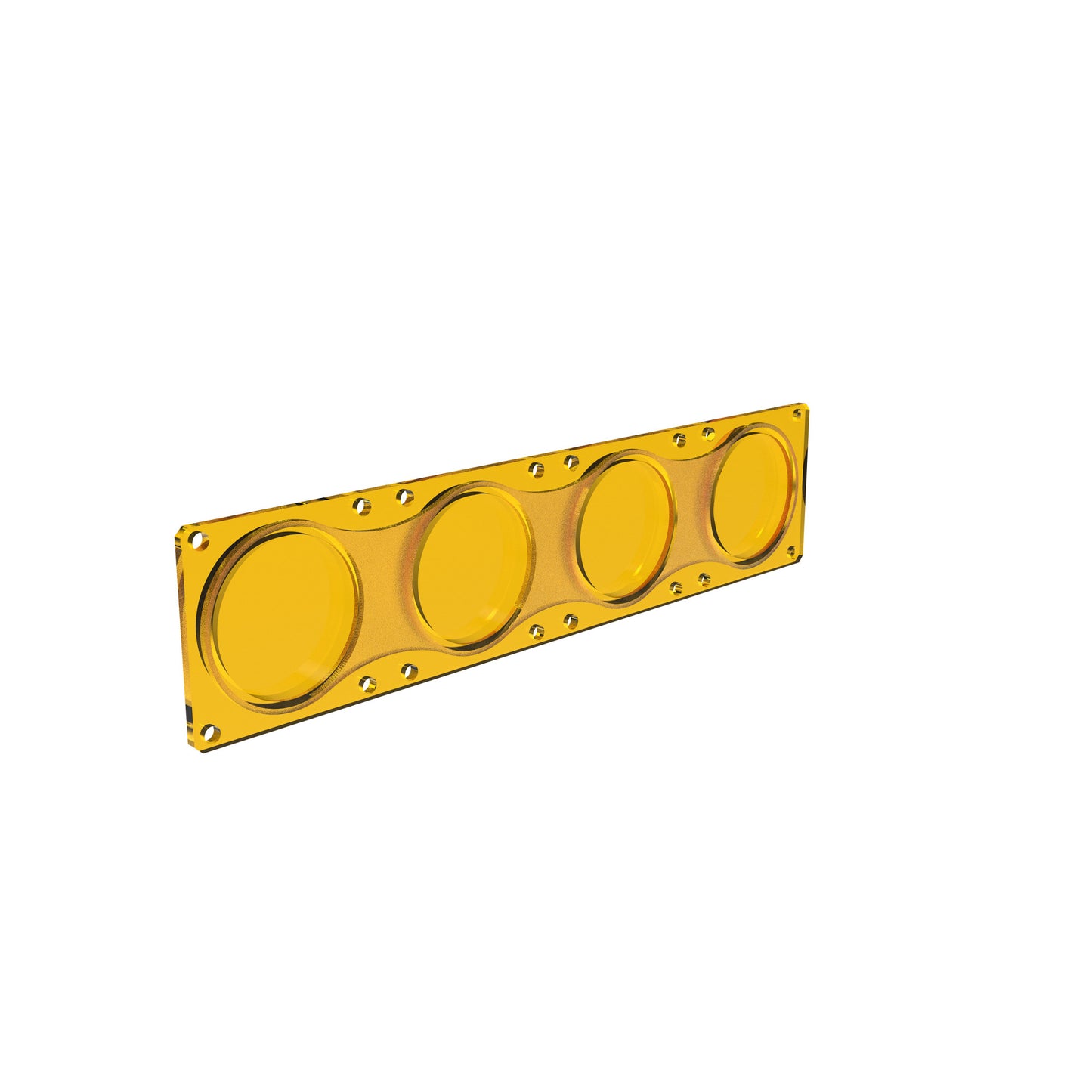 LED Light Bar Lens Flex Era Bar Spot Yellow KC Hilites-5