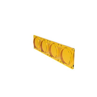 LED Light Bar Lens Flex Era Bar Spot Yellow KC Hilites-7