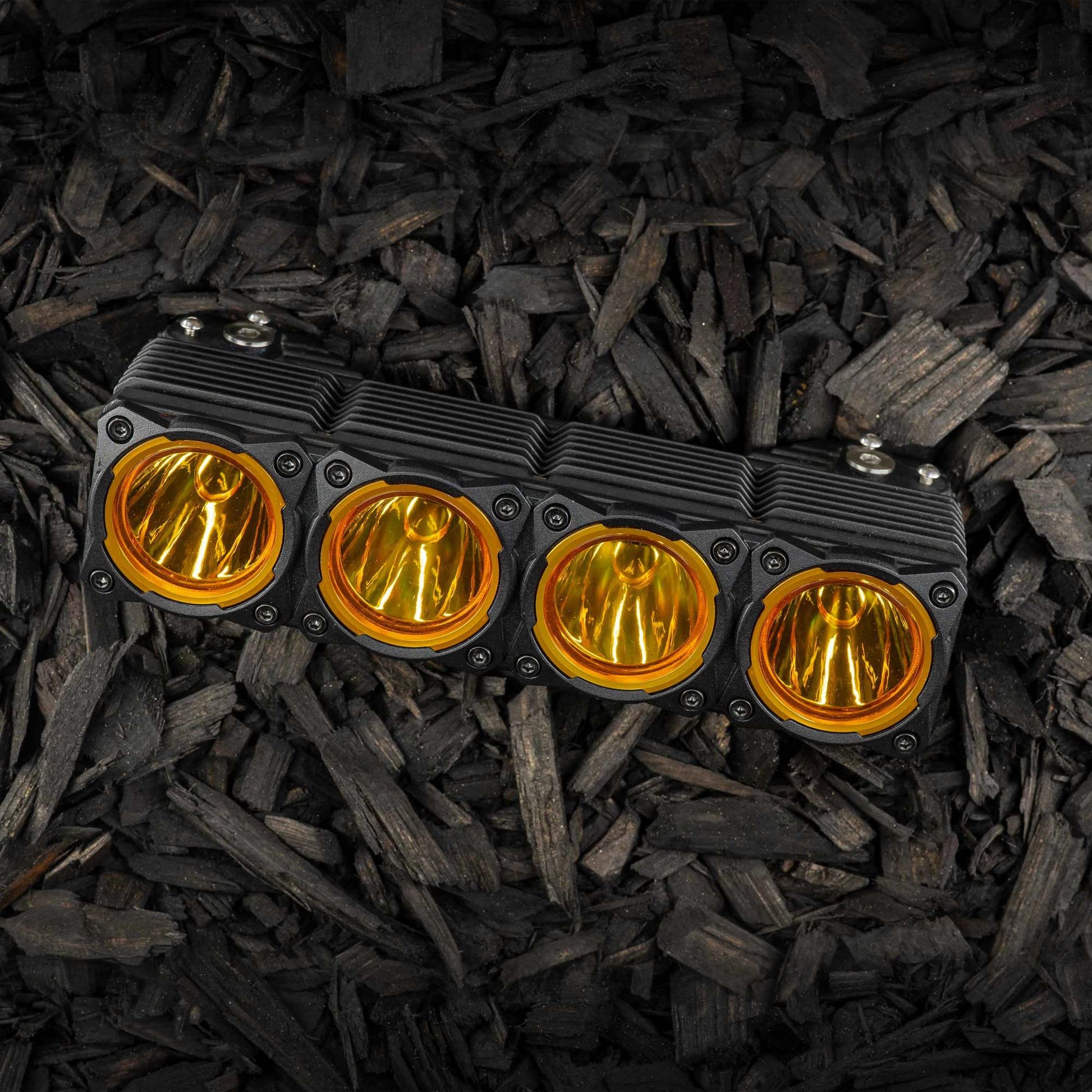 LED Light Bar Lens Flex Era Bar Spot Yellow KC Hilites-9
