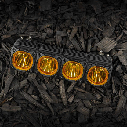 LED Light Bar Lens Flex Era Bar Spot Yellow KC Hilites-9