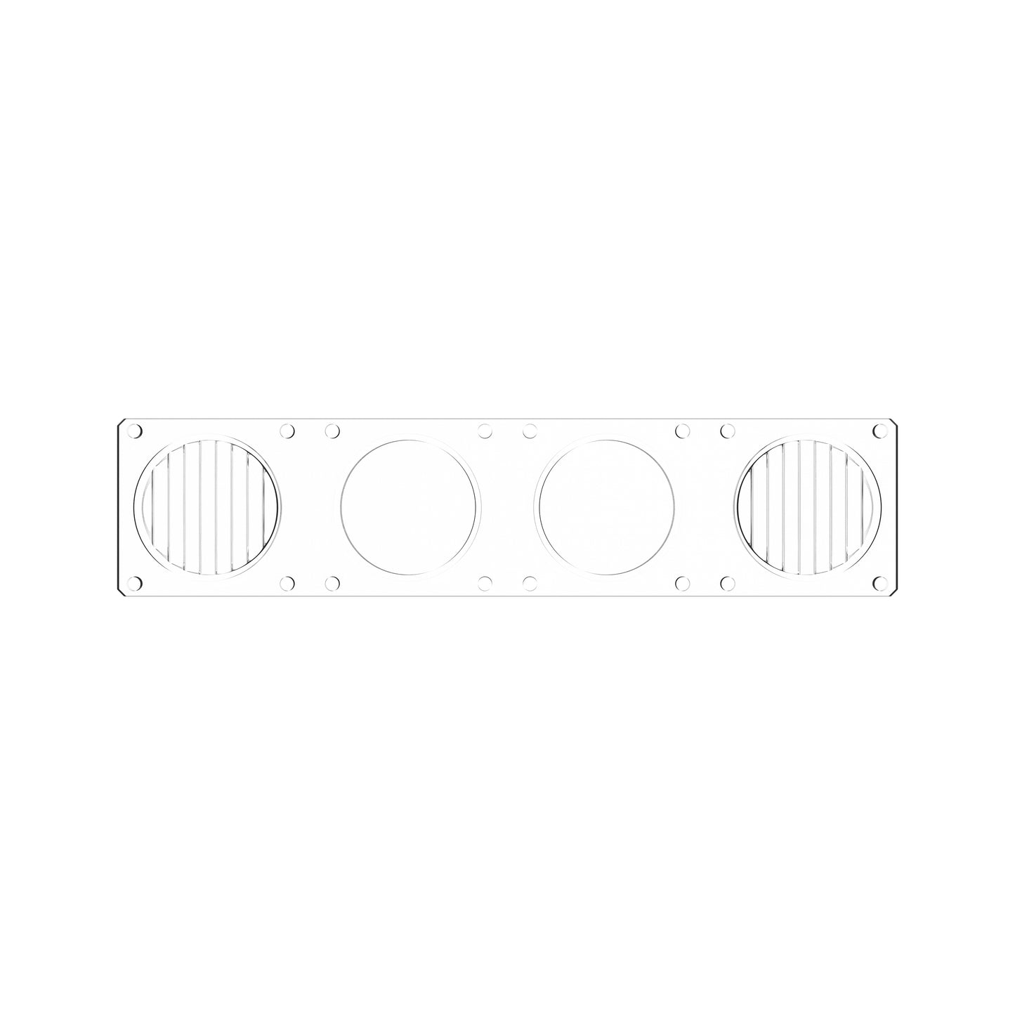LED Light Bar Lens Flex Era Bar Combo Clear KC Hilites-18