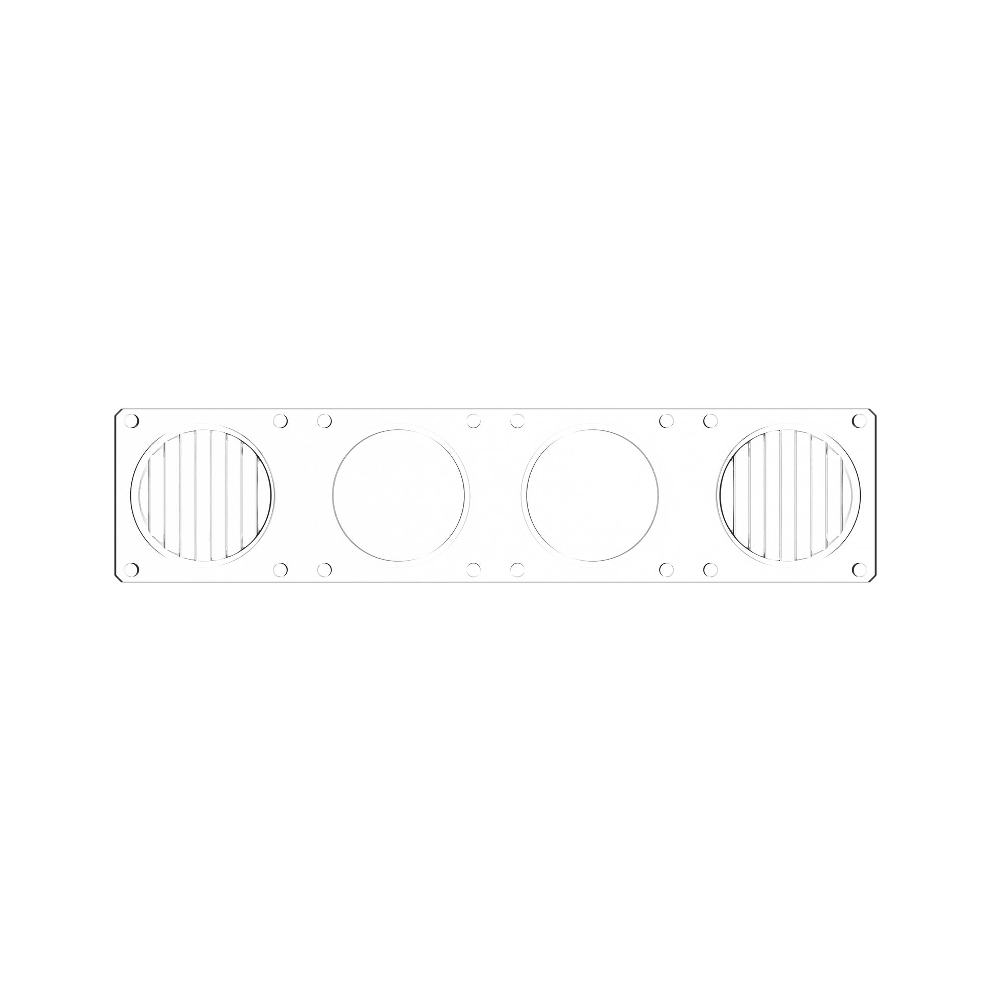 LED Light Bar Lens Flex Era Bar Combo Clear KC Hilites-18