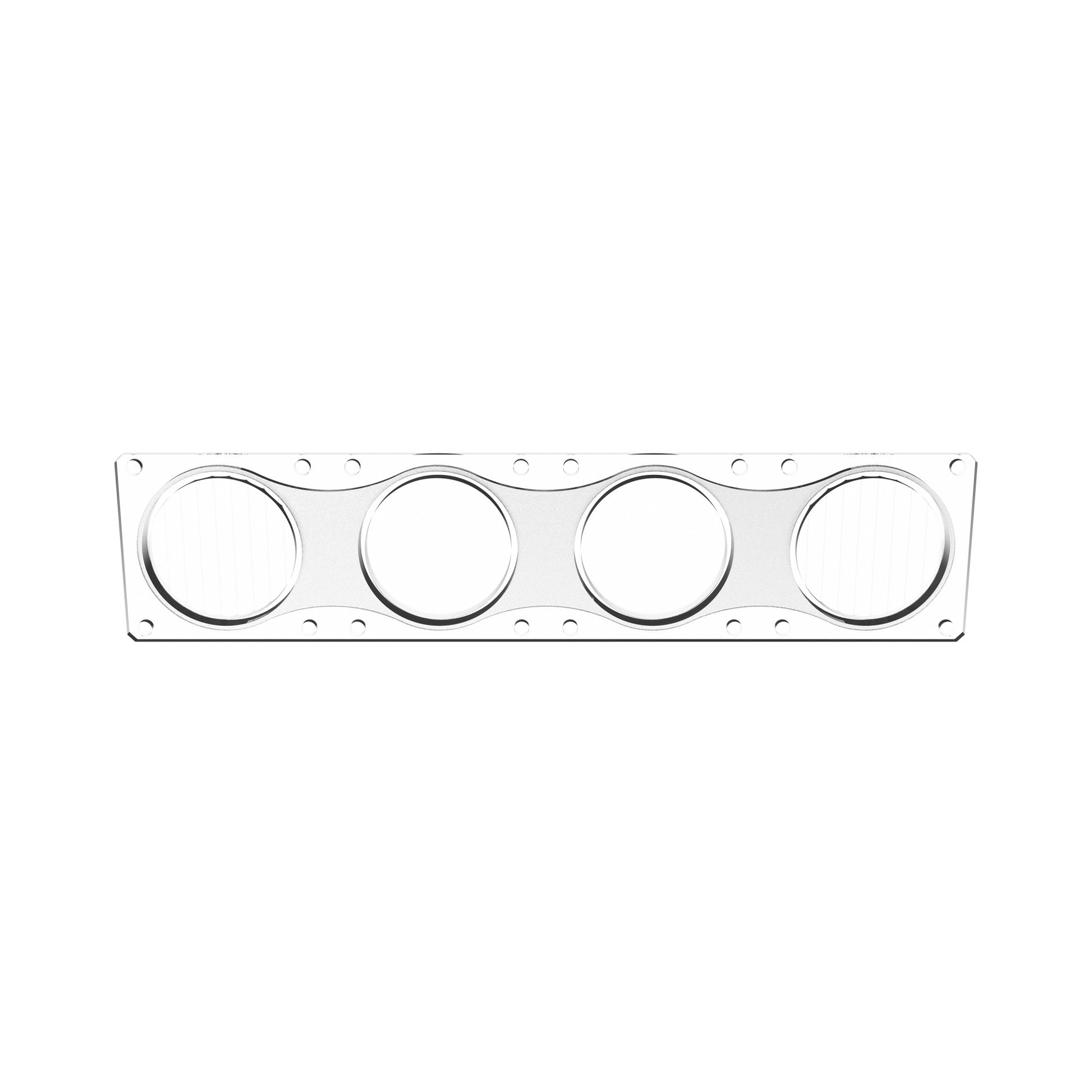 LED Light Bar Lens Flex Era Bar Combo Clear KC Hilites-4