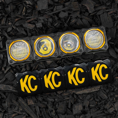 LED Light Bar Lens Flex Era Bar Combo Clear KC Hilites-9