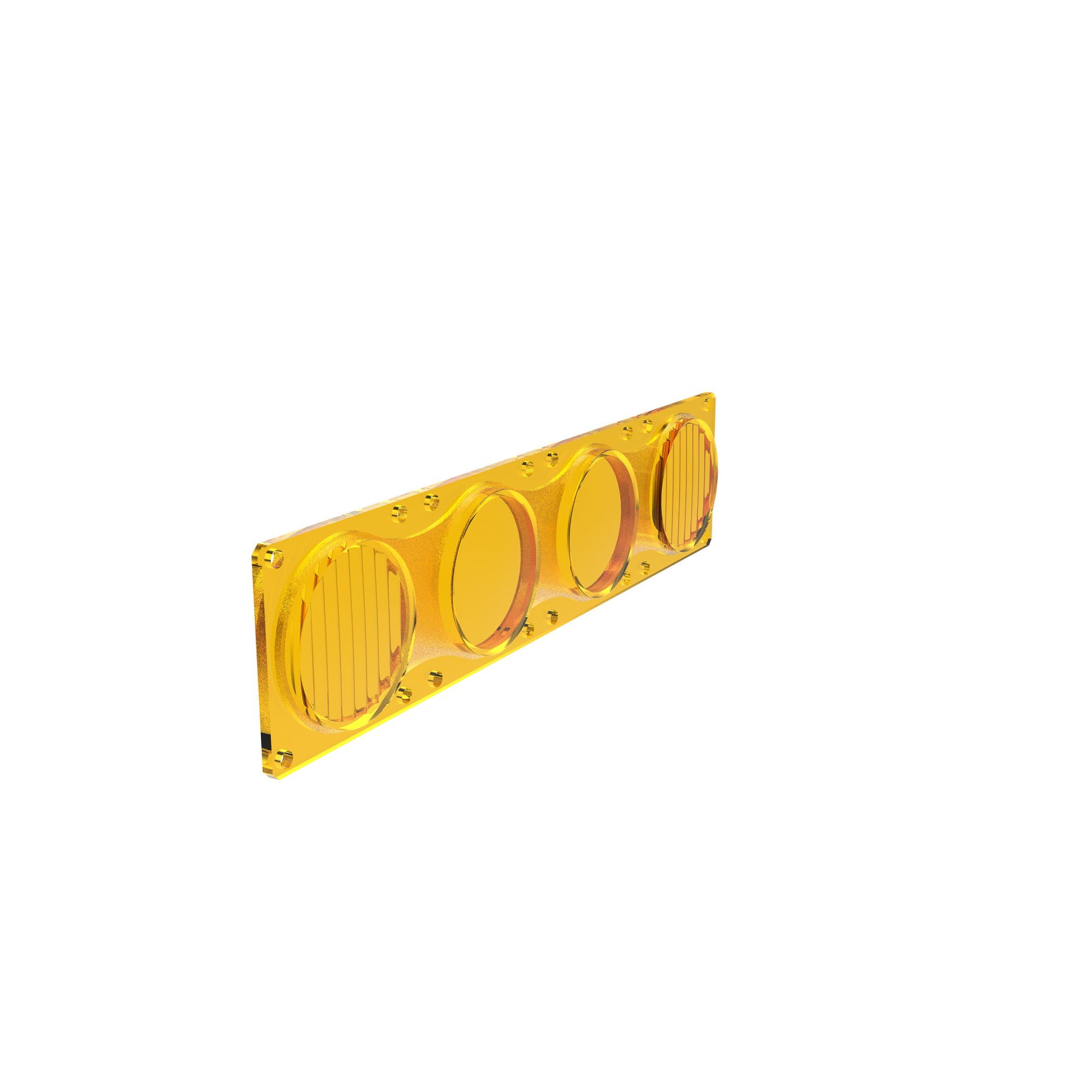 LED Light Bar Lens Flex Era Bar Combo Yellow KC Hilites-1