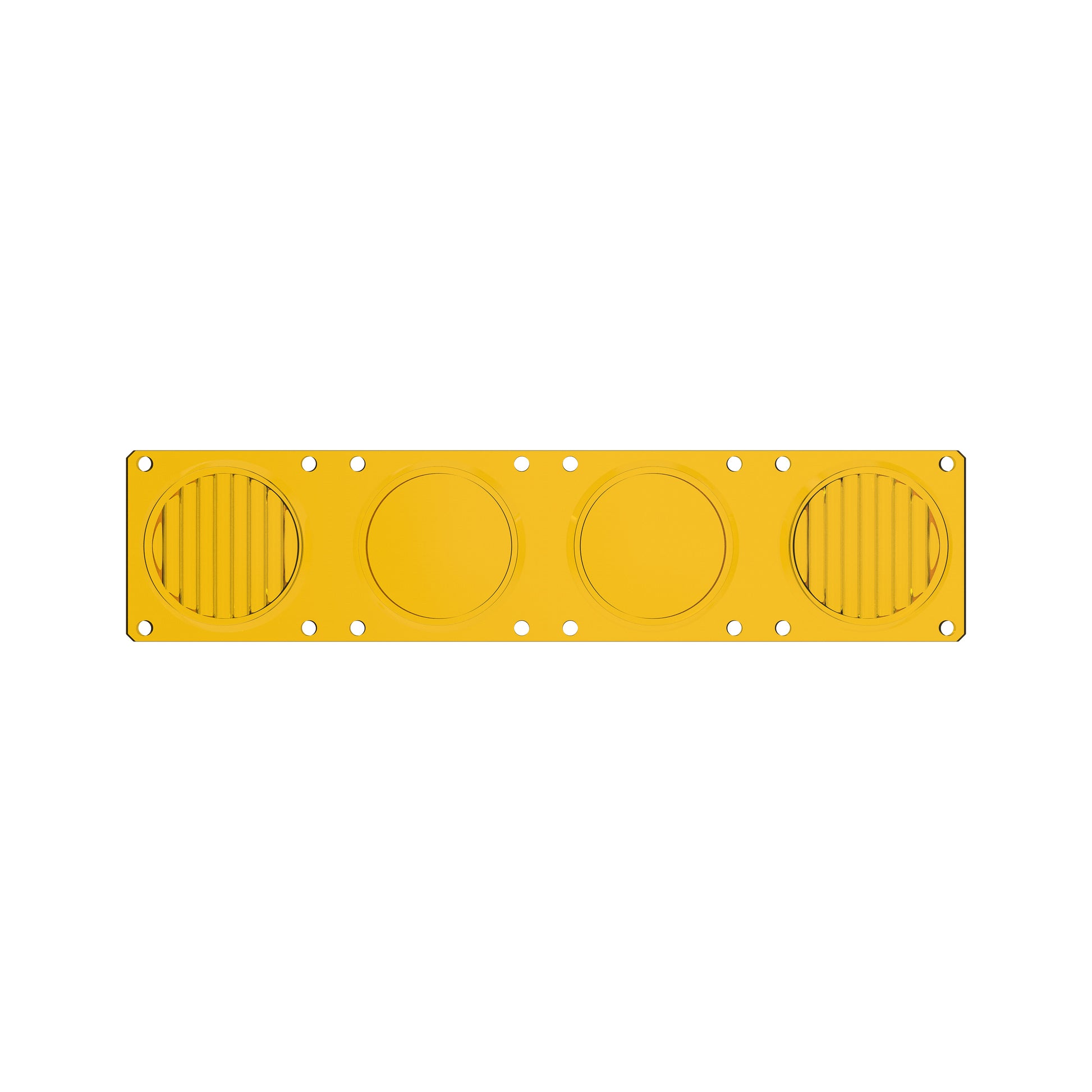 LED Light Bar Lens Flex Era Bar Combo Yellow KC Hilites-17