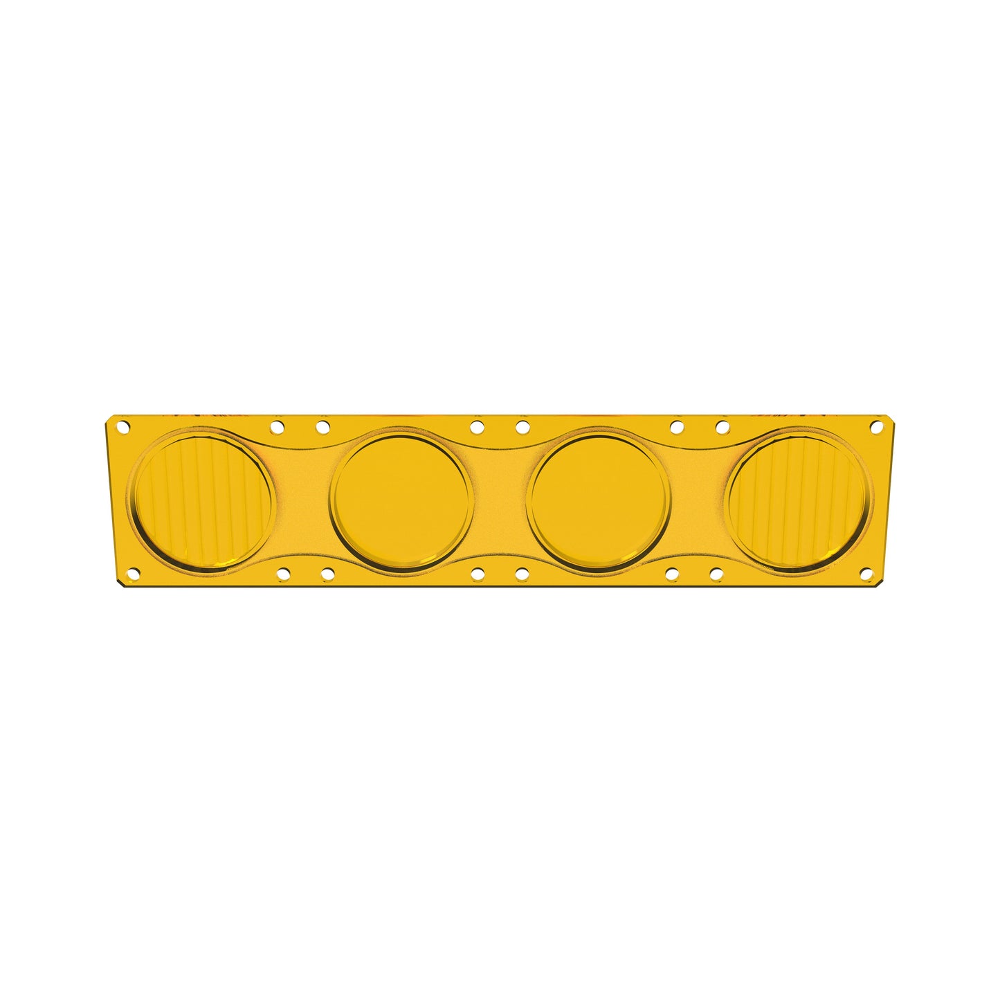 LED Light Bar Lens Flex Era Bar Combo Yellow KC Hilites-4